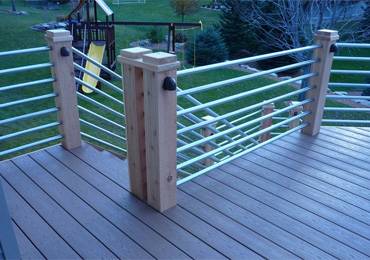 SS 201 Balcony Railing Pipe